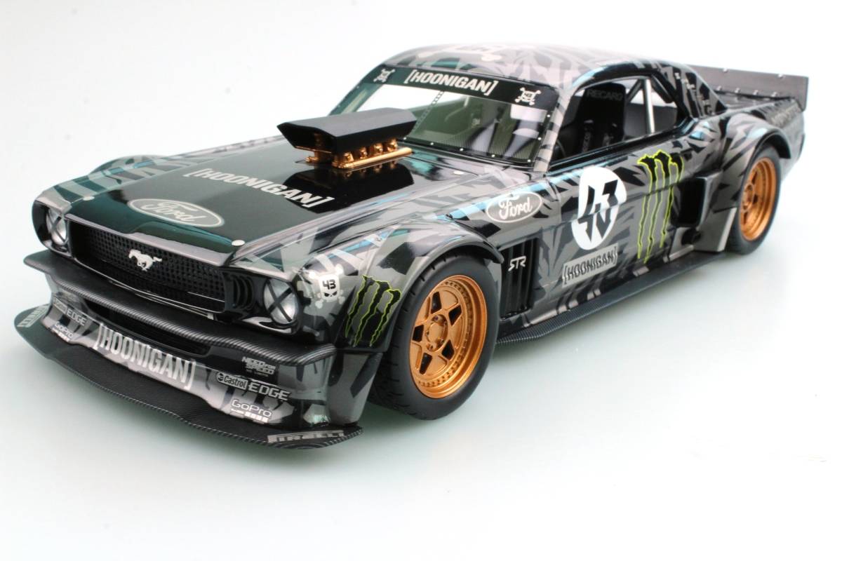 ■限定500pcs. トップマルケス 1/18 1965 フォードマスタング #43 K.ブロック Hoonigan ケンブロック フーニガン_画像1