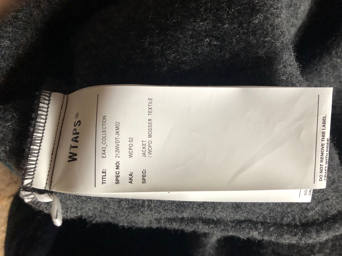 WTAPS WCPO 02 /JACKET / WOPO MOSSER TEXTILE|Yahoo!フリマ WTAPS WCPO 02 /JACKET / WOPO MOSSER TEXTILE|Yahoo!フリマ
