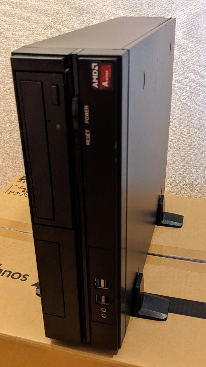 Diginnos AMD Aseries win10home office2016 Crucial 275GB 中古品 PC本体