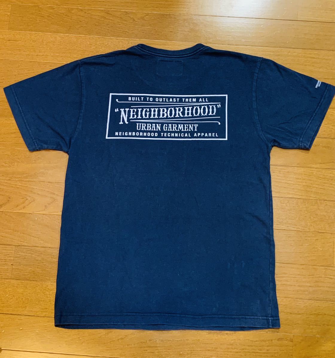 渋谷店購入　正規品　NEIGHBORHOOD ネイバーフッド　Ｔシャツ　ロゴTシャツ 半袖 プリントTシャツ
