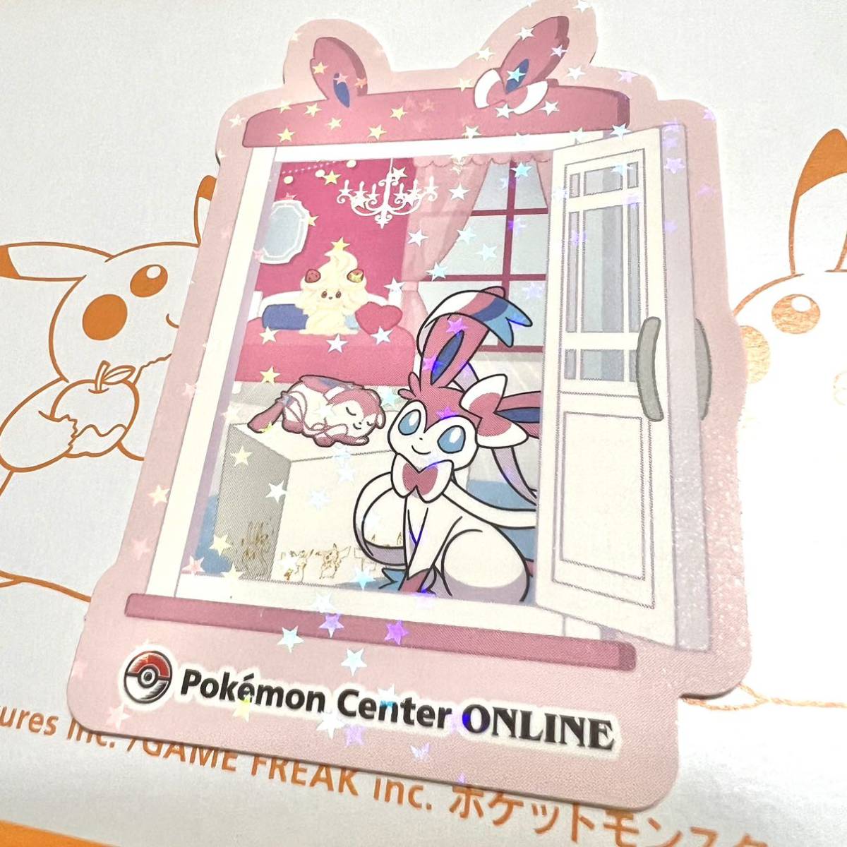 希少☆ポケモンセンターオンライン ピカチュウ賞ステッカー 希少☆ポケモンセンターオンライン ピカチュウ賞ステッカー