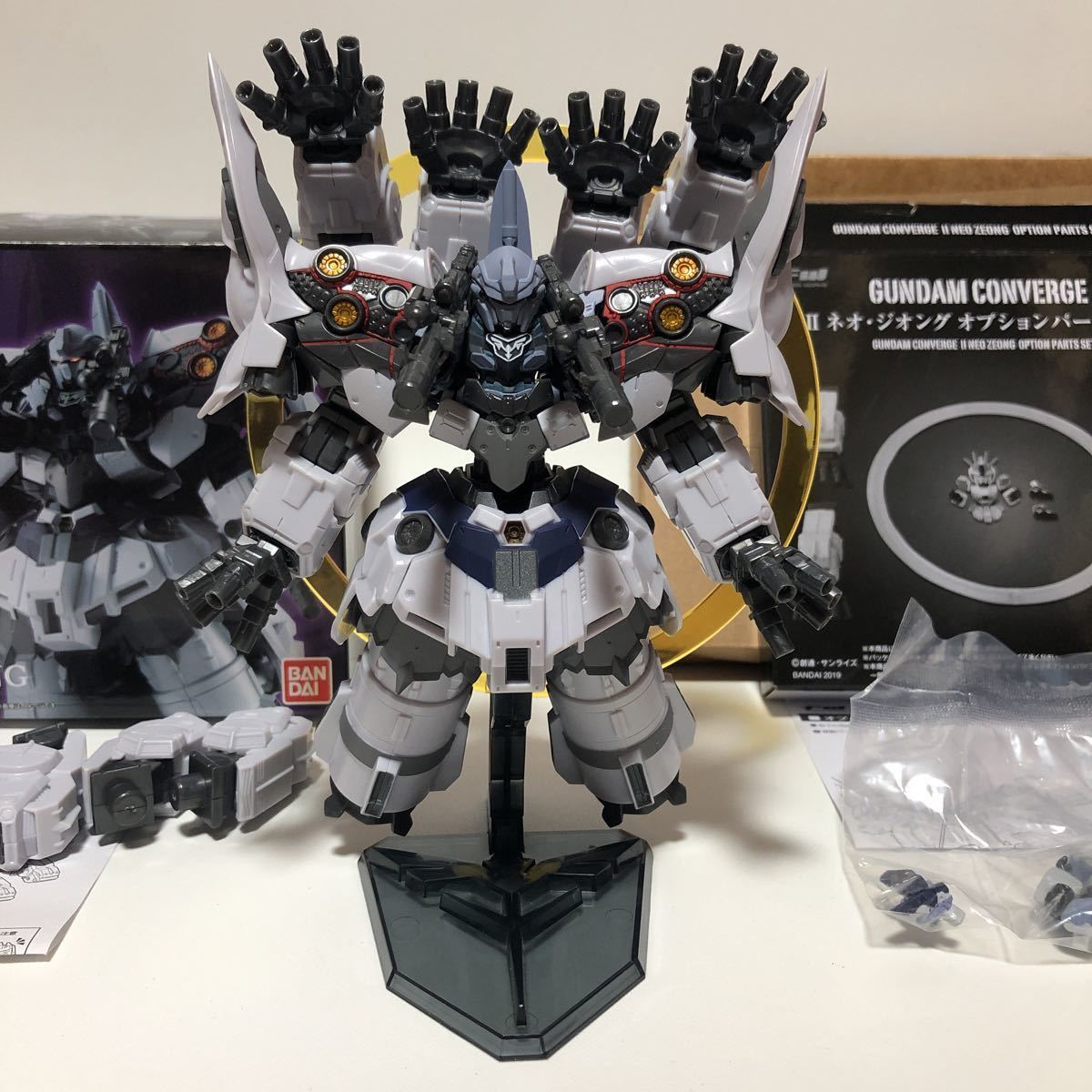 ガンダムコンバージ EX27セカンド ネオ・ジオング + オプション