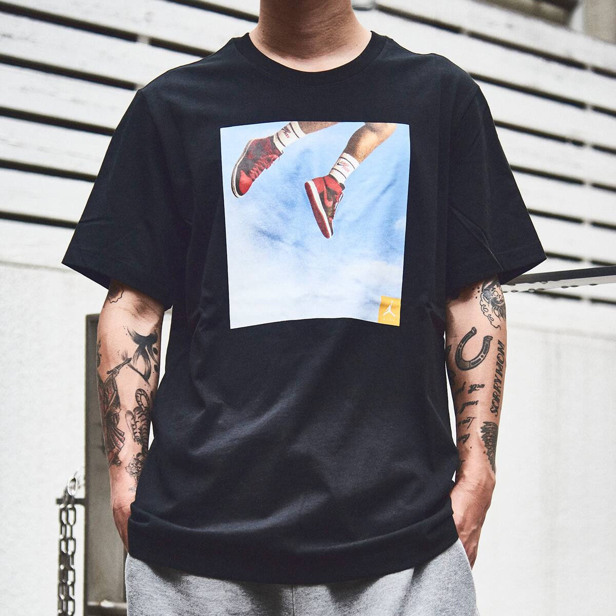 新品 XXL NIKE Jordan Jumpman Photo SS CREW DA9895-010 TEETシャツマイケルジョーダンフォトナイキ