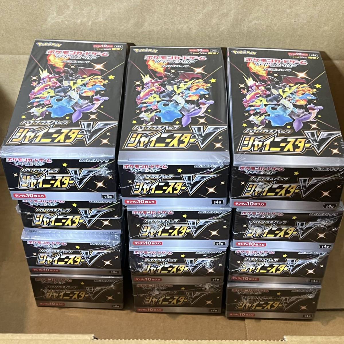 シャイニースターV 12box 新品 未開封 シュリンク付き ポケモンカード