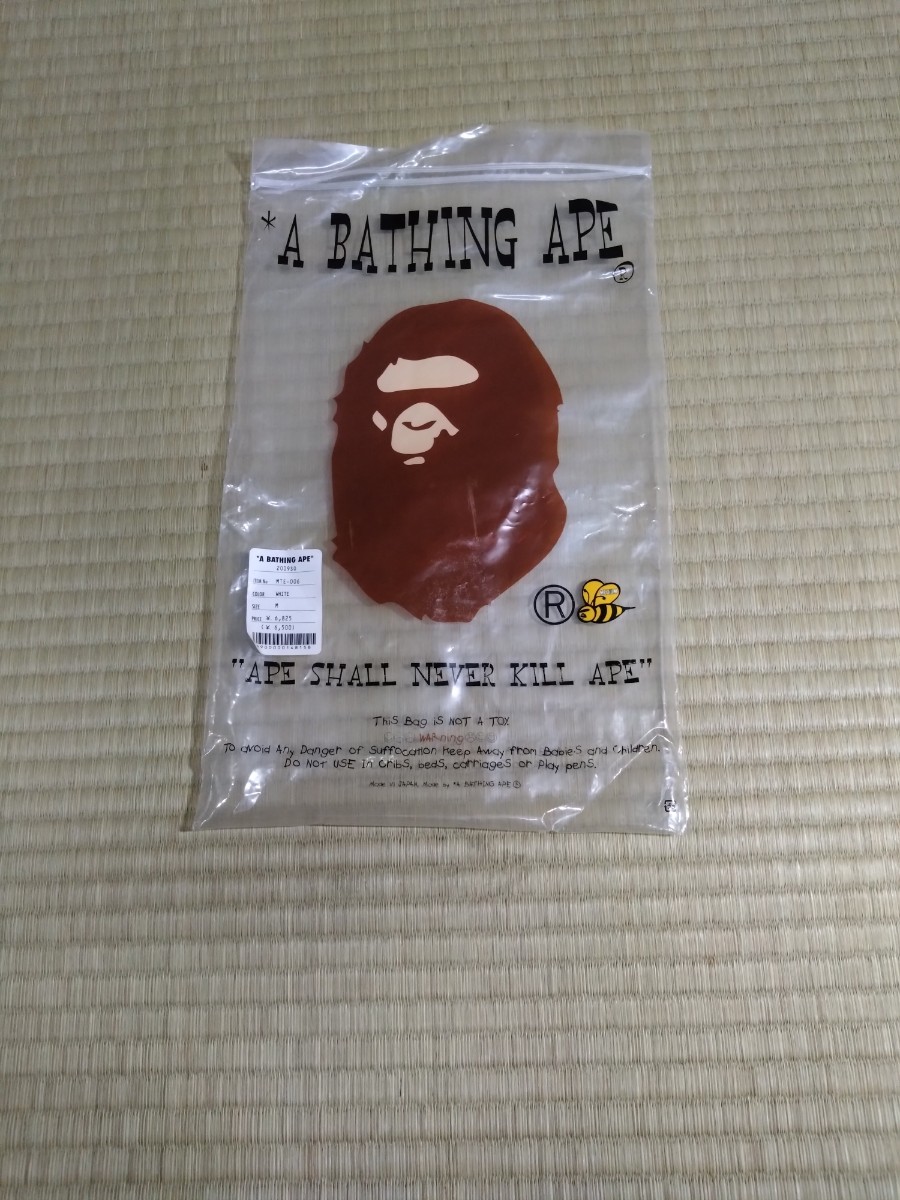 アベイシングエイプ　A　BATHING　APE　未使用品　Ｔシャツ　サイズＭ　半袖　ベイビーマイロ　エイプ　ＡＰＥ　マイロ　送料無料_画像6