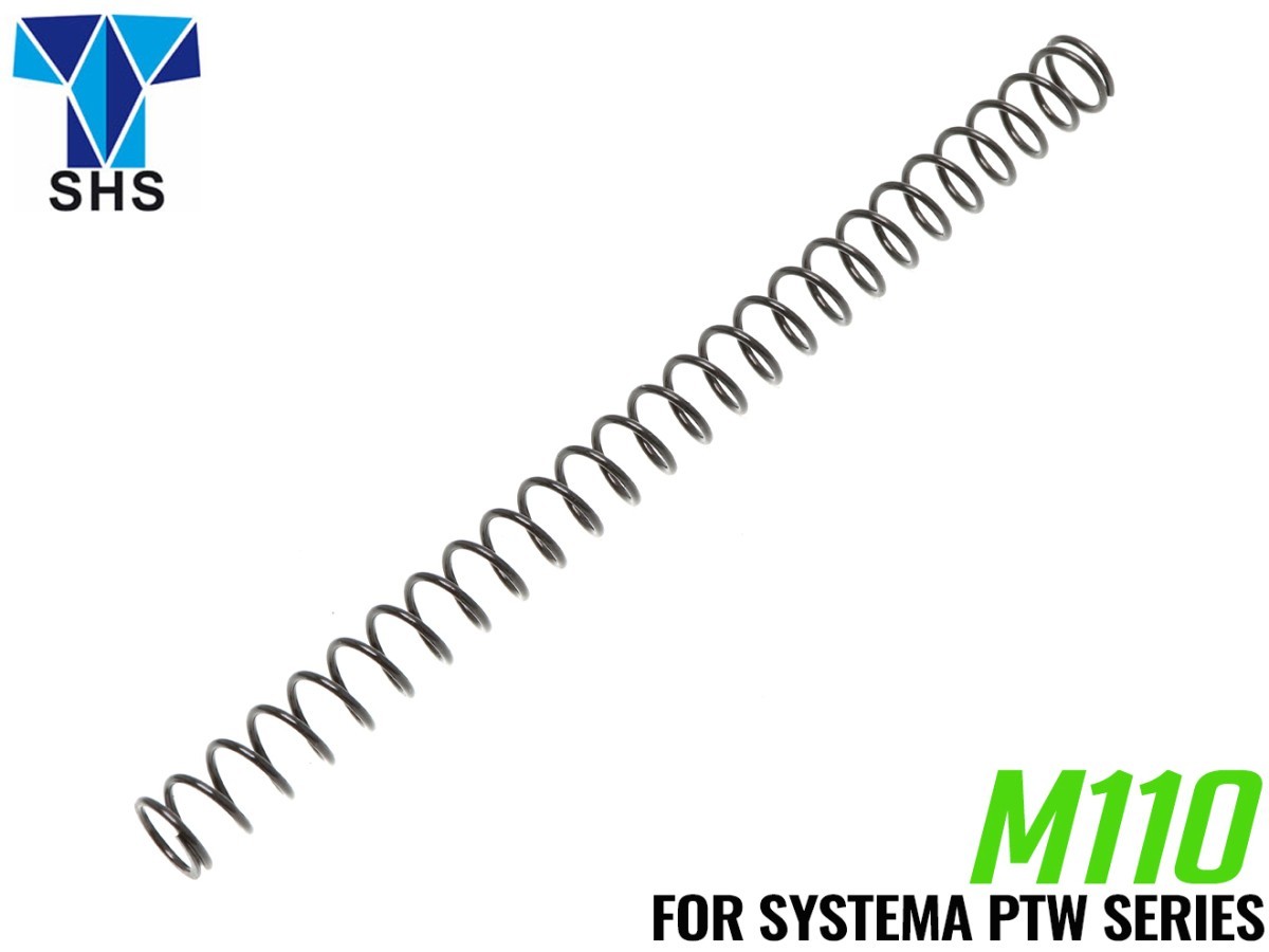 SS-PTW-QT01-023　SuperShooter PTW高耐久 等ピッチスプリング M110_画像1