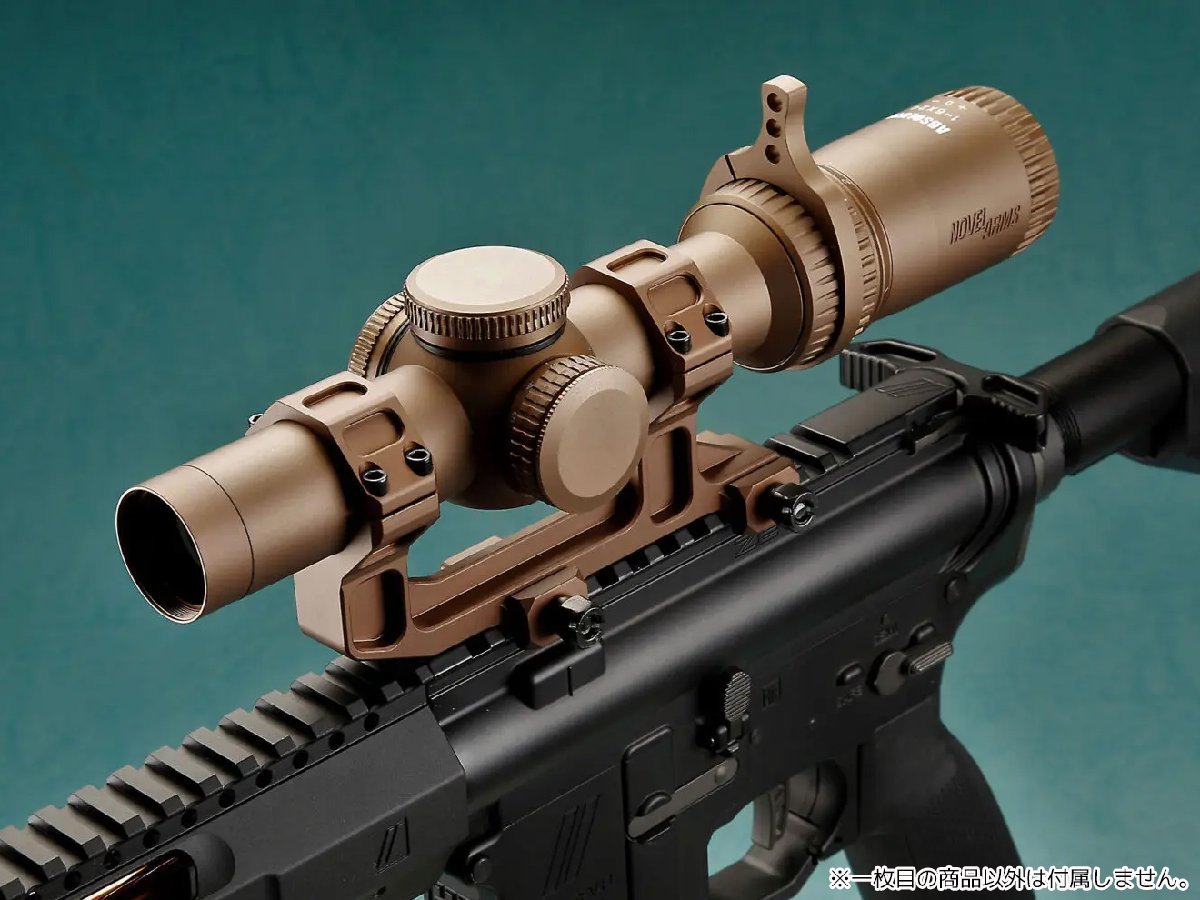 NA-SCM-001D　NOVEL ARMS AR-15 ワンピース ハイマウント 30mm径/1インチ対応 FDE_画像2