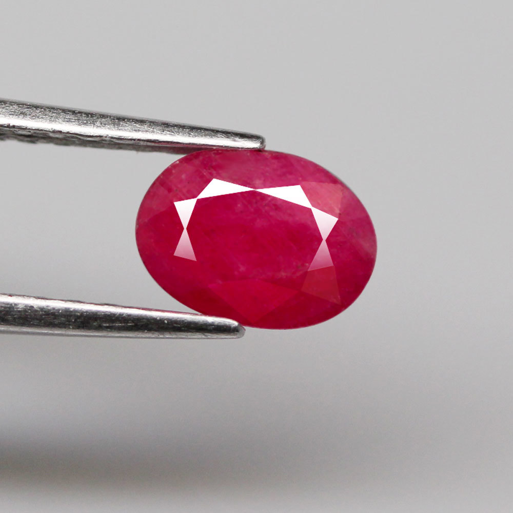 【天然ルビールース 1.86ct:1650】タンザニア産 Natural Ruby 裸石 標本 鉱物 宝石 コランダム jewelry Winza Tanzania_画像3