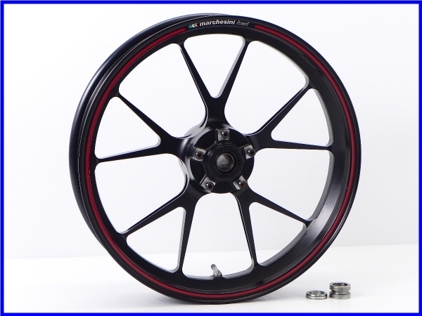 * {W3} superior article! Hypermotard 1100S original Marchesini aluminium forged wheel rom and rear (before and after) set!