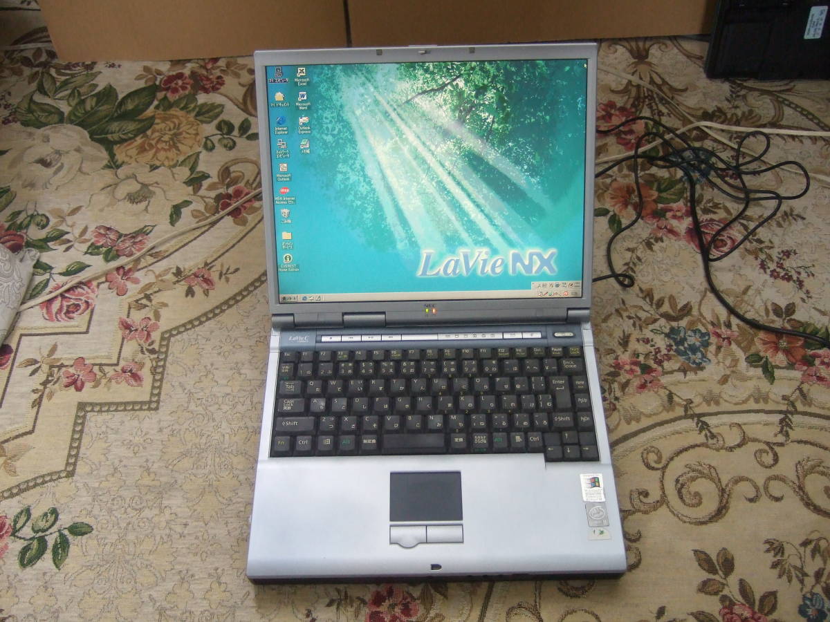 美品 Windows 98 NEC PC-LC600J/3 P.Ⅲ 600MHz/80GB/191MB/CD-ROM/office2000/シリアル D-Sub9ピン(RS-232C) /パラレル D-sub25ピン_画像1