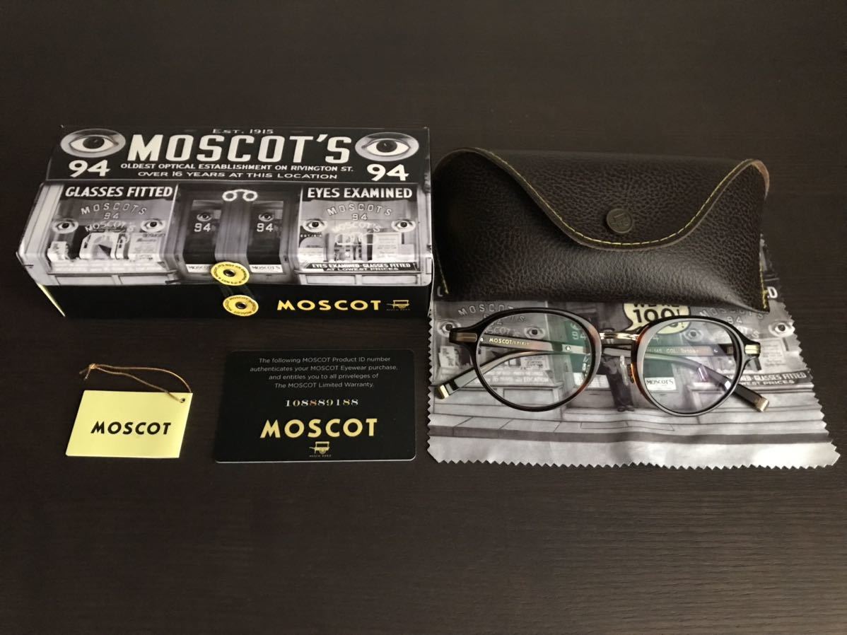 ブランド雑貨総合 新品MOSCOT Spirit BREE モスコットスピリットブリーボストンメガネアイウェアサングラストータス48 21-145 セル、プラスチックフレーム