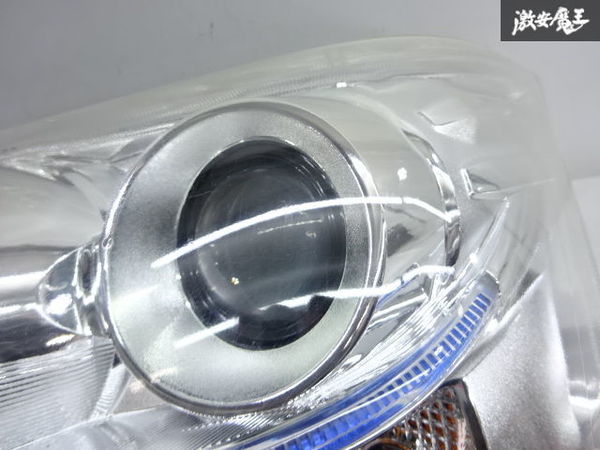 ダイハツ 純正 LA100S LA110S ムーブカスタム 前期 HID ヘッドライト ランプ 左 左側 助手席側 KOITO 100-51060 点灯OK 割れ無し 棚10-3_画像5