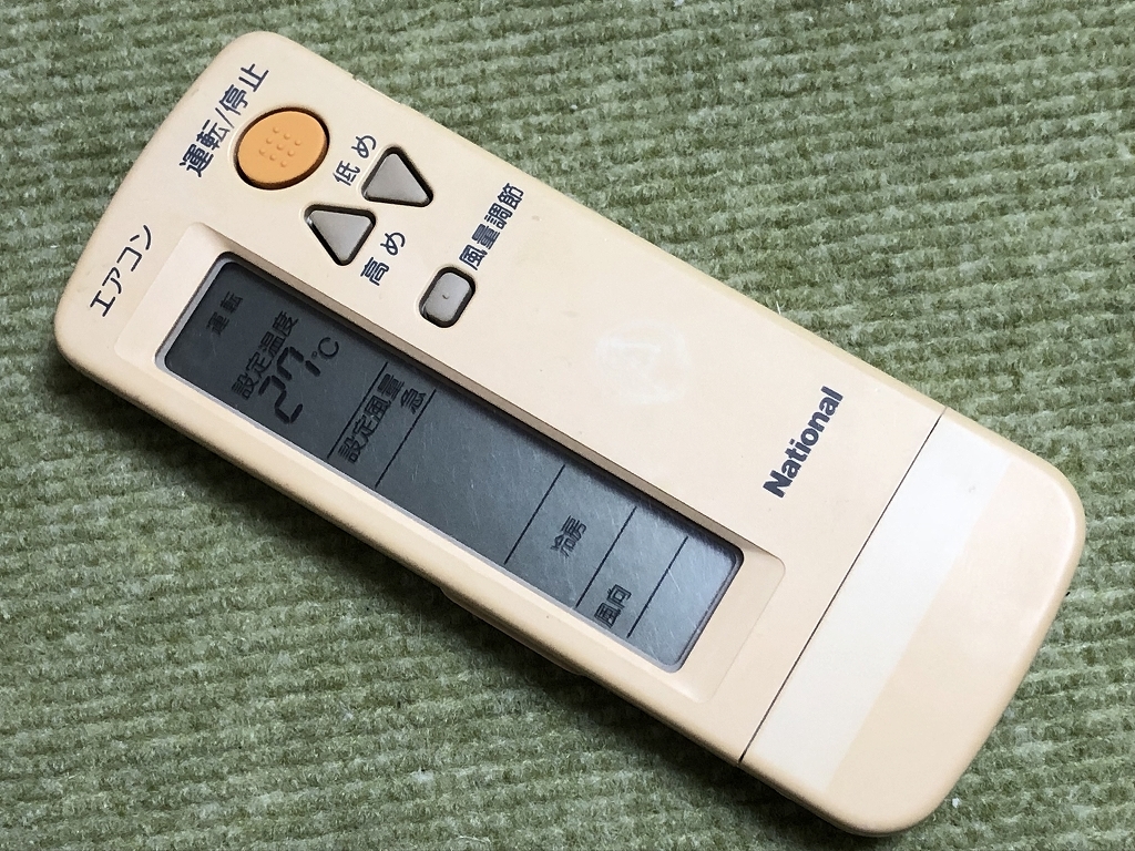 無料配達 CZ-10RWK - National rs エアコンリモコン ナショナル