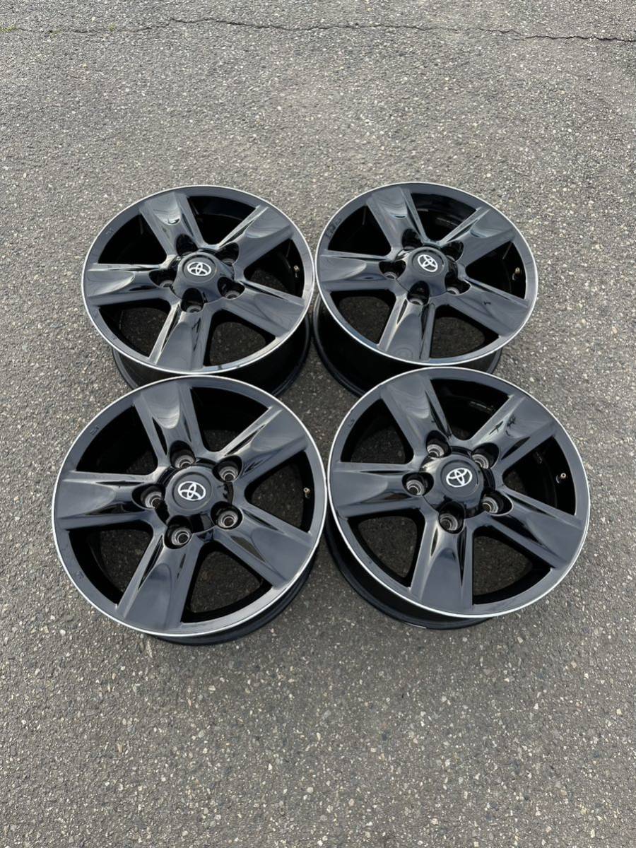 ランクル200 トヨタ純正ホイール 18x8J+60 PCD150 5穴 4本セット