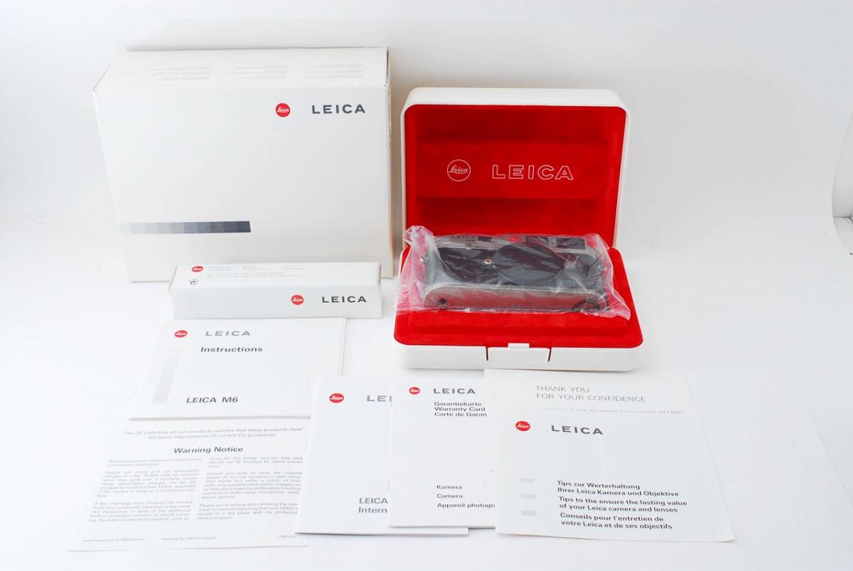 13660 UNUSED新品未使用 Leica M6 チタン ライカ ボディ