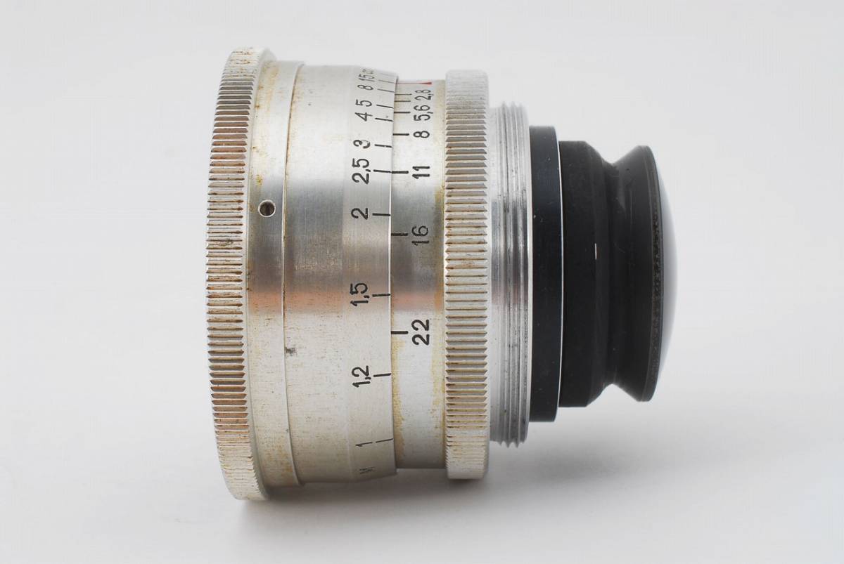 13653 Jupiter-12 3.5cm F2.8 ジュピター 35mm ロシア Leica L オールドレンズ_画像6