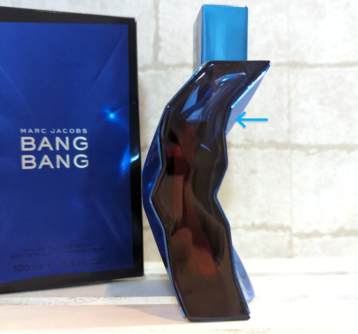 匿名配送 送料込 8割残 100ml マークジェイコブス バンバン オードトワレ　BANGBANG バングバング　EDT_画像2