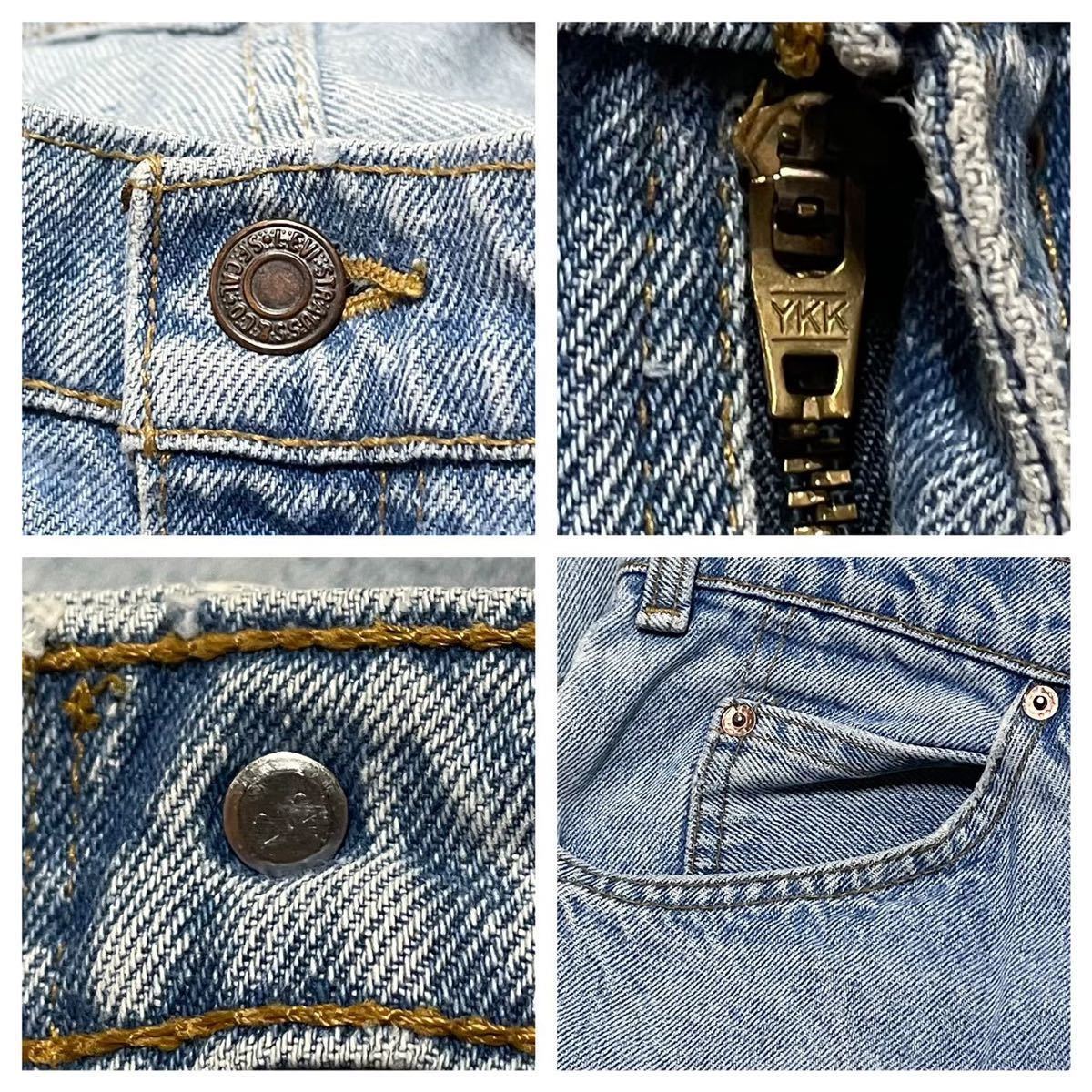 ＊6380 levis リーバイス　619 カナダ製　デニムパンツ_画像5