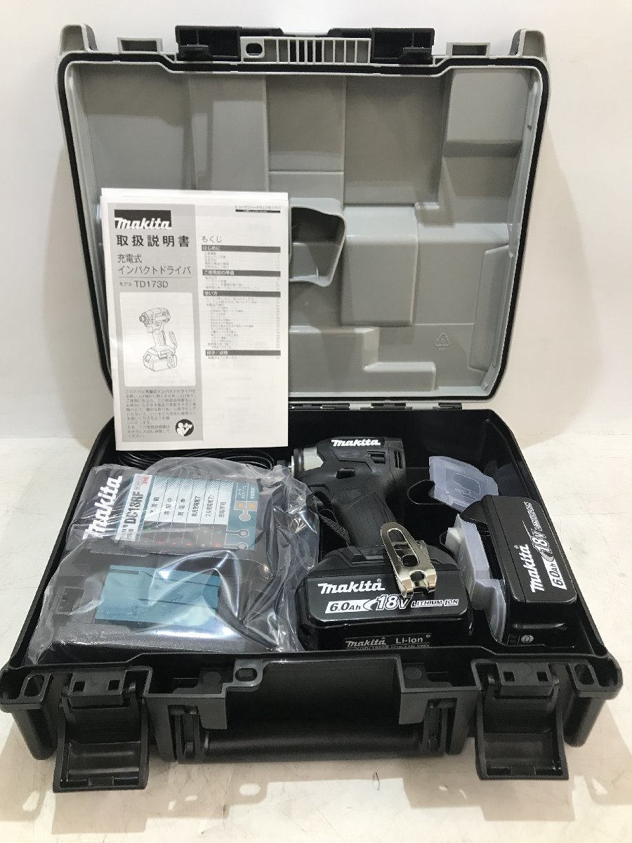 注目 【未使用品】makita(マキタ) 18v充電式インパクトドライバ