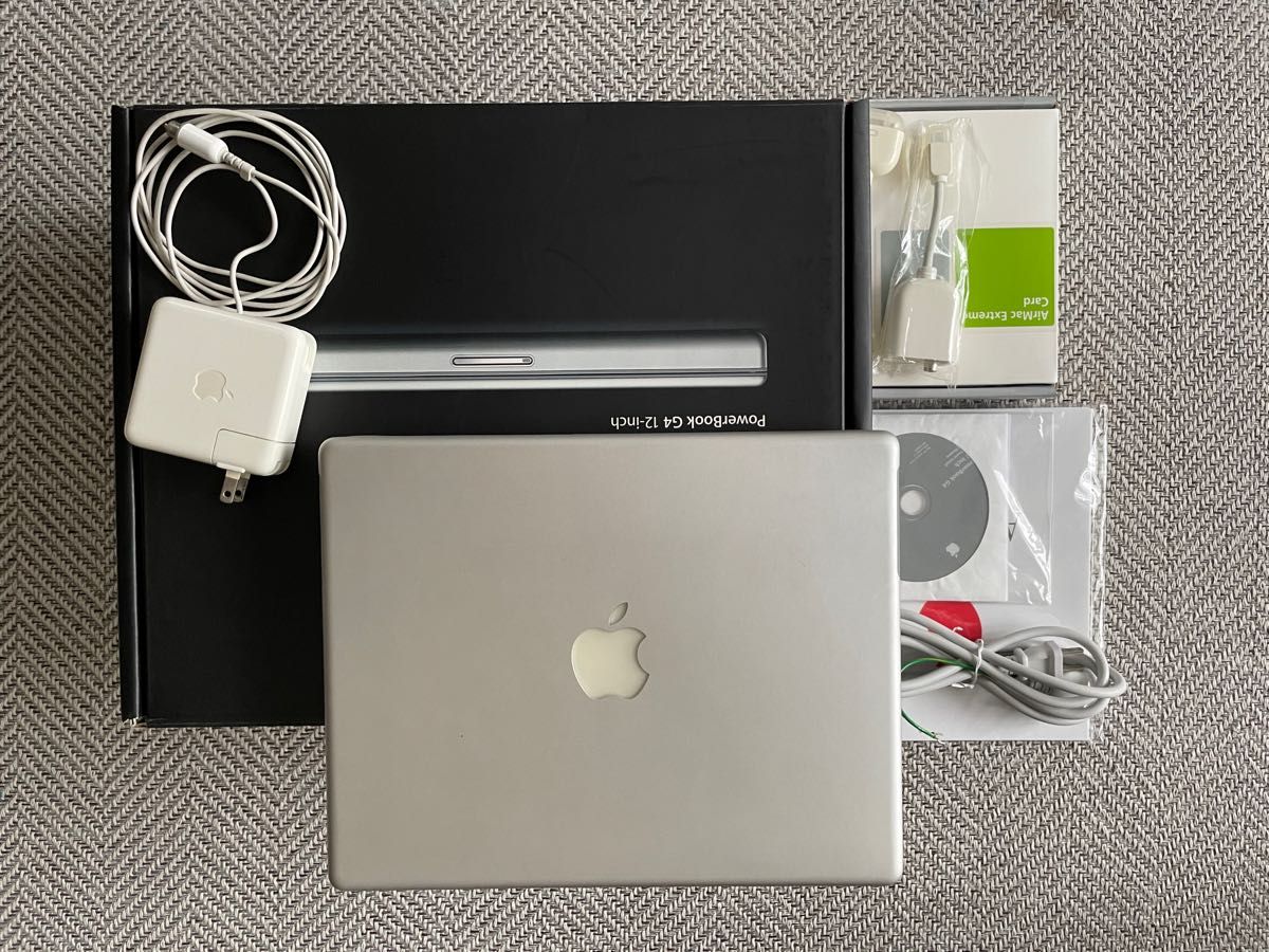 PowerBookG4 12-inch 稼働品　ジャンク扱い