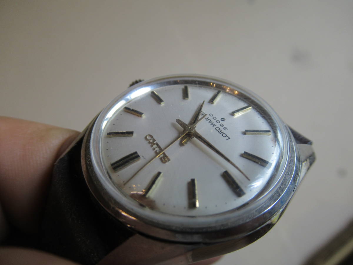 SEIKO セイコーロードマーベル36000 LORDMARVEL 5740-8000 ハイビート 手巻き式 （国産機械式腕時計の画像6
