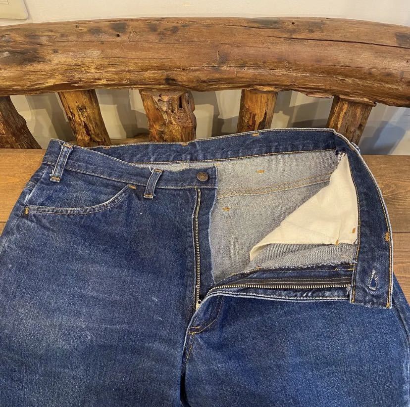 70s 35 × 28.5 Levis646 カナダ製 ヴィンテージ リーバイス デニム USA