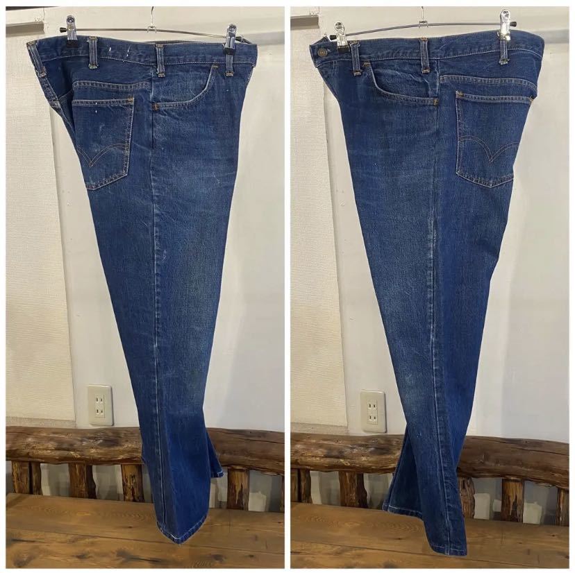70s 35 × 28.5 Levis646 カナダ製 ヴィンテージ リーバイス デニム USA