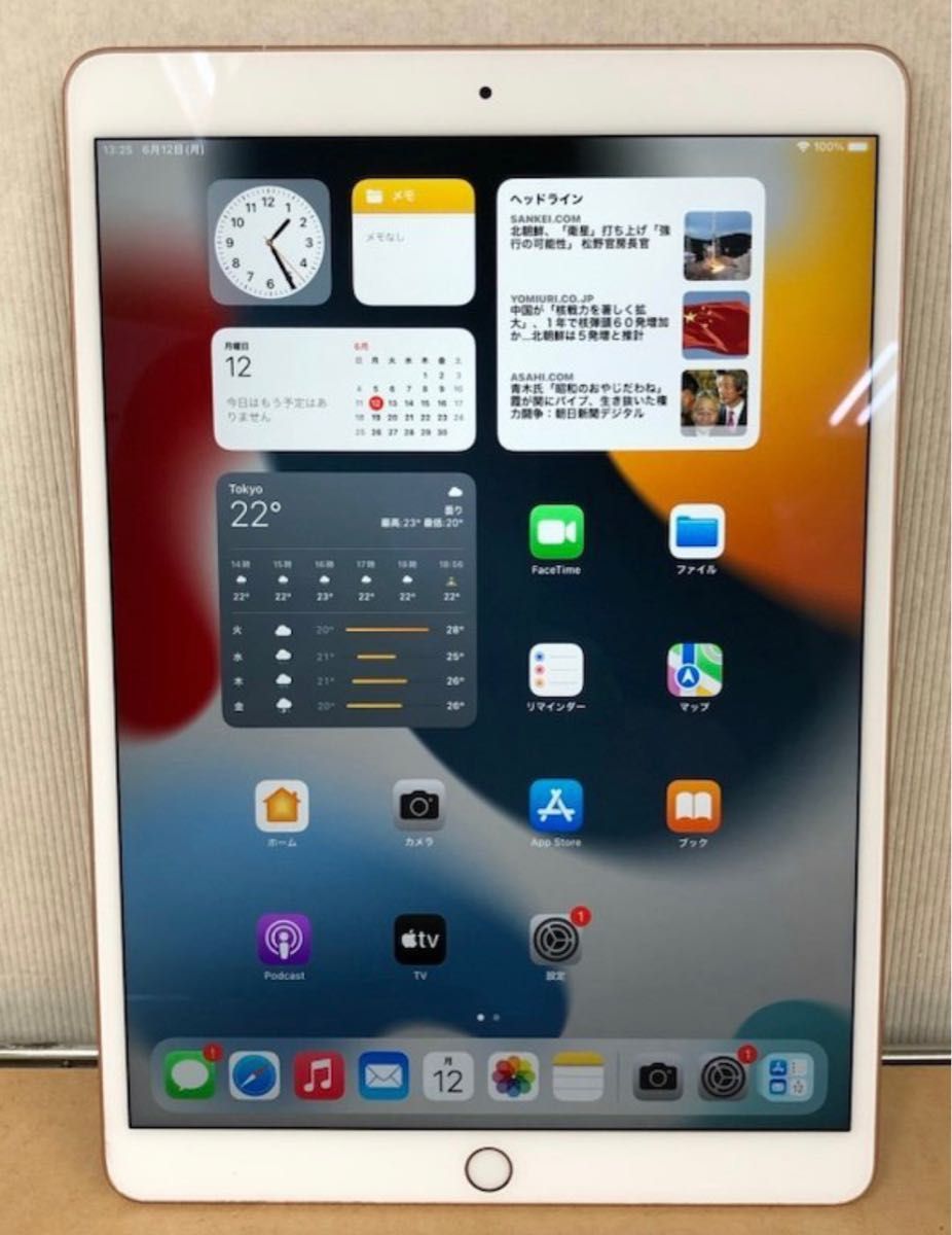超美品 simフリー バッテリー95% Apple iPad Air 第3世代 Wi-Fi+