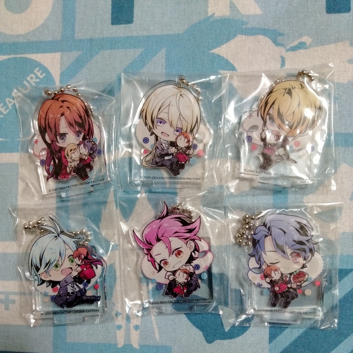 Switch VARIABLE BARRICADE NS special Stella set privilege ....... Cara acrylic fiber stand key chain 6 piece set unused goods 