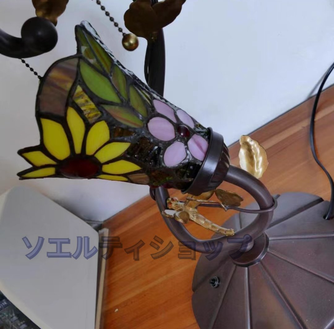 大人気 「室内芸術」 高級感溢れる☆ステンドグラスランプ 卓上 大人気 「室内芸術」 高級感溢れる☆ステンドグラスランプ 卓上