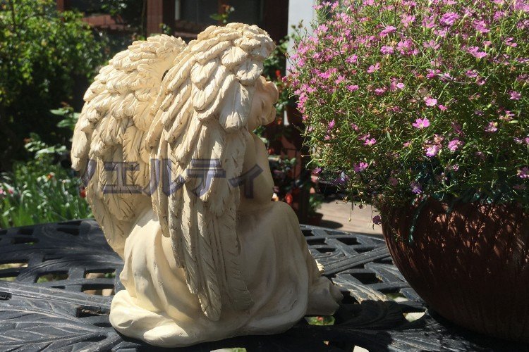  popular beautiful goods * garden ornament gardening angel ornament Angel objet d'art angel garden garden outdoors entranceway resin made ornament miscellaneous goods 