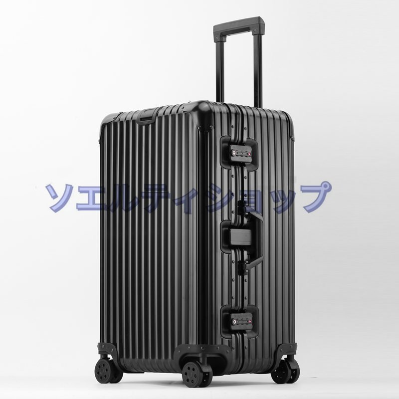高品質 スーツケース アルミ合金ボディ 30インチ 全4色 大容量 キャリーバッグ キャリーケース トランク TSAロック 出張 旅行_画像1
