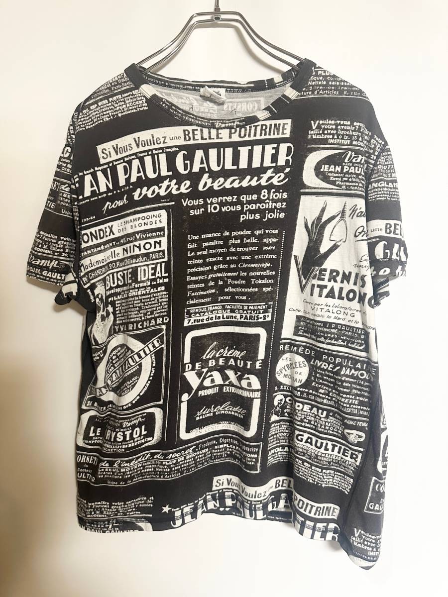 Jean Paul GAULTIER ジャンポールゴルチェTシャツ半袖プリント騙し絵