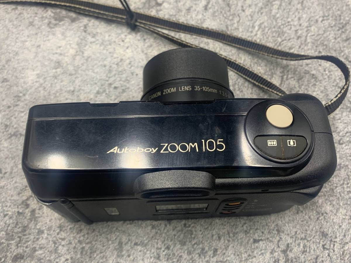 【 Canon Autoboy ZOOM105 AiAF105 フィルムカメラ】キャノン オートボーイ コンパクトカメラ レトロ_画像4