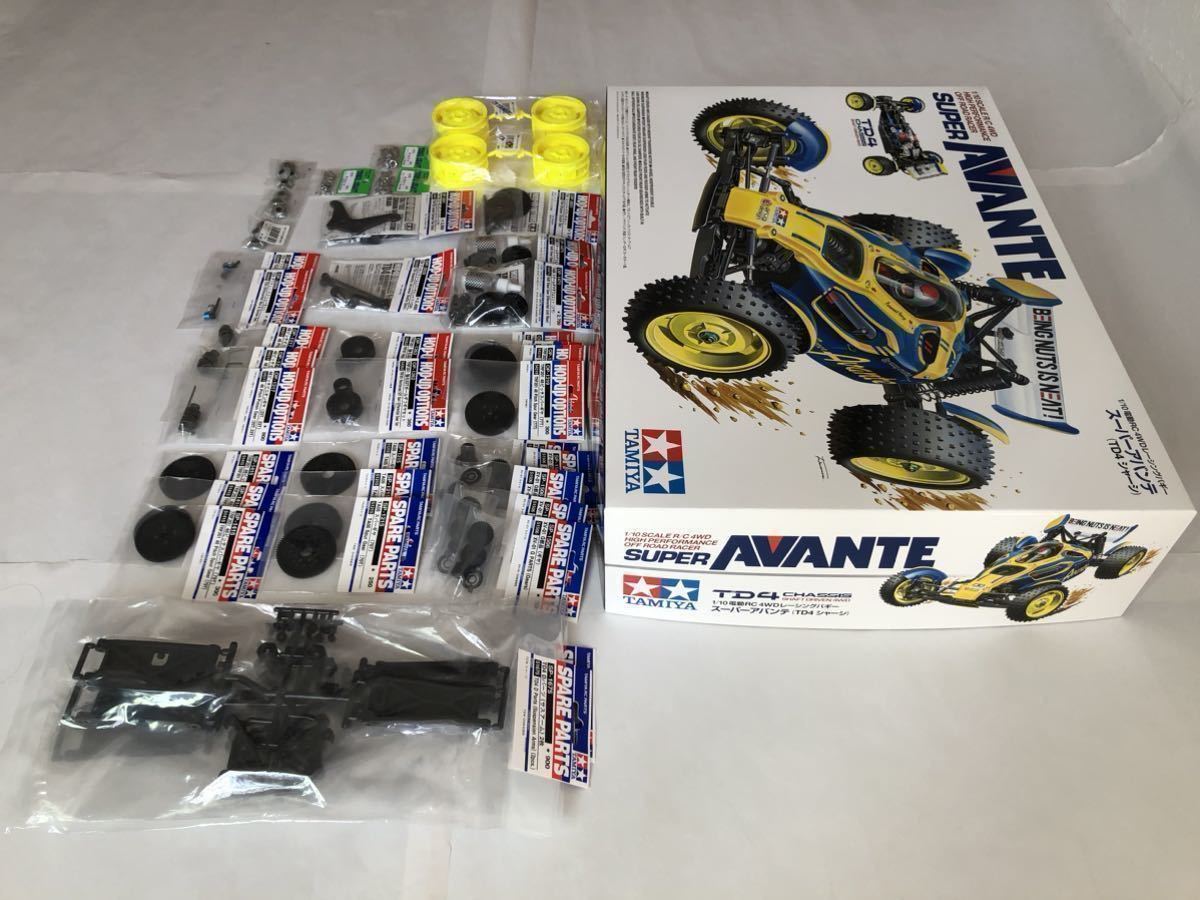 タミヤ 1/10RC スーパー アバンテ (TD4シャーシ) (Item No:58696)+OP