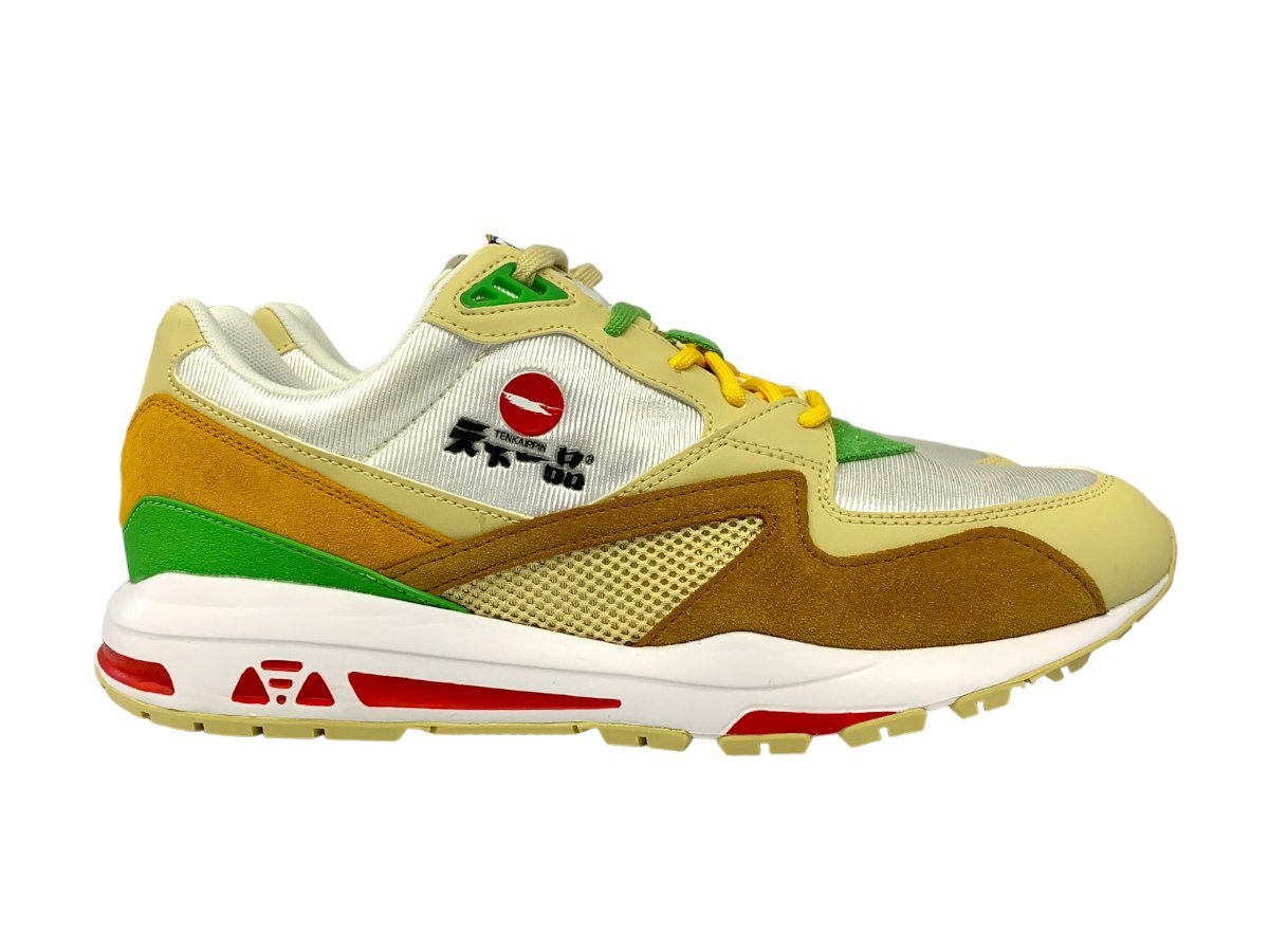 le coq sportif (ルコックスポルティフ) × 天下一品 50周年 コラボ ローカット スニーカー QY1UJC90BW 26.5cm マルチカラー メンズ/025_画像2