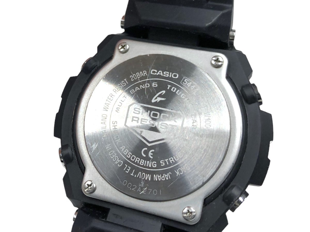 CASIO (カシオ) G-SHOCK Gショック デジアナ腕時計 Gスチール タフソーラー GST-W100G ブラック メンズ/091_画像10