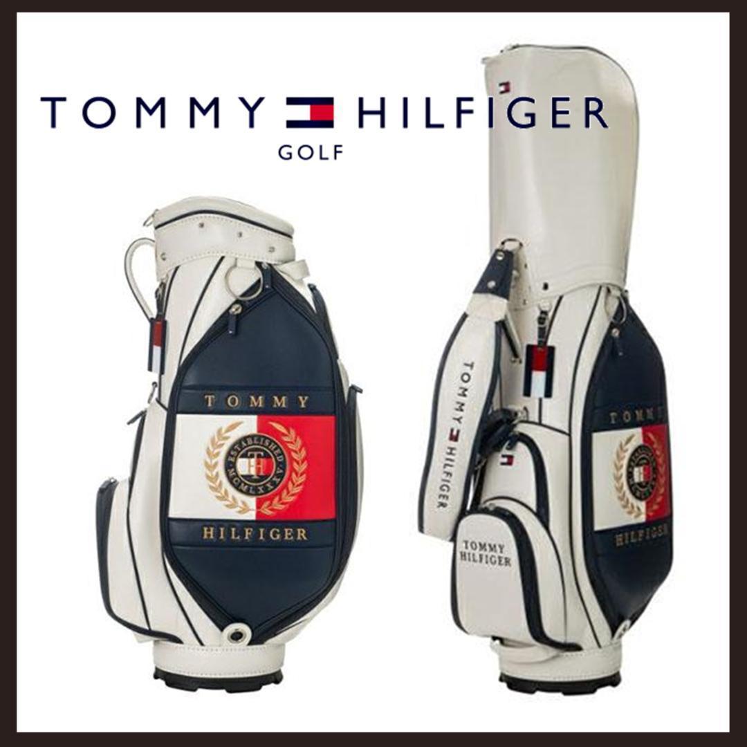 ○☆新品 未使用 TOMMY HILFIGER GOLF ロゴ刺繍キャディバッグ