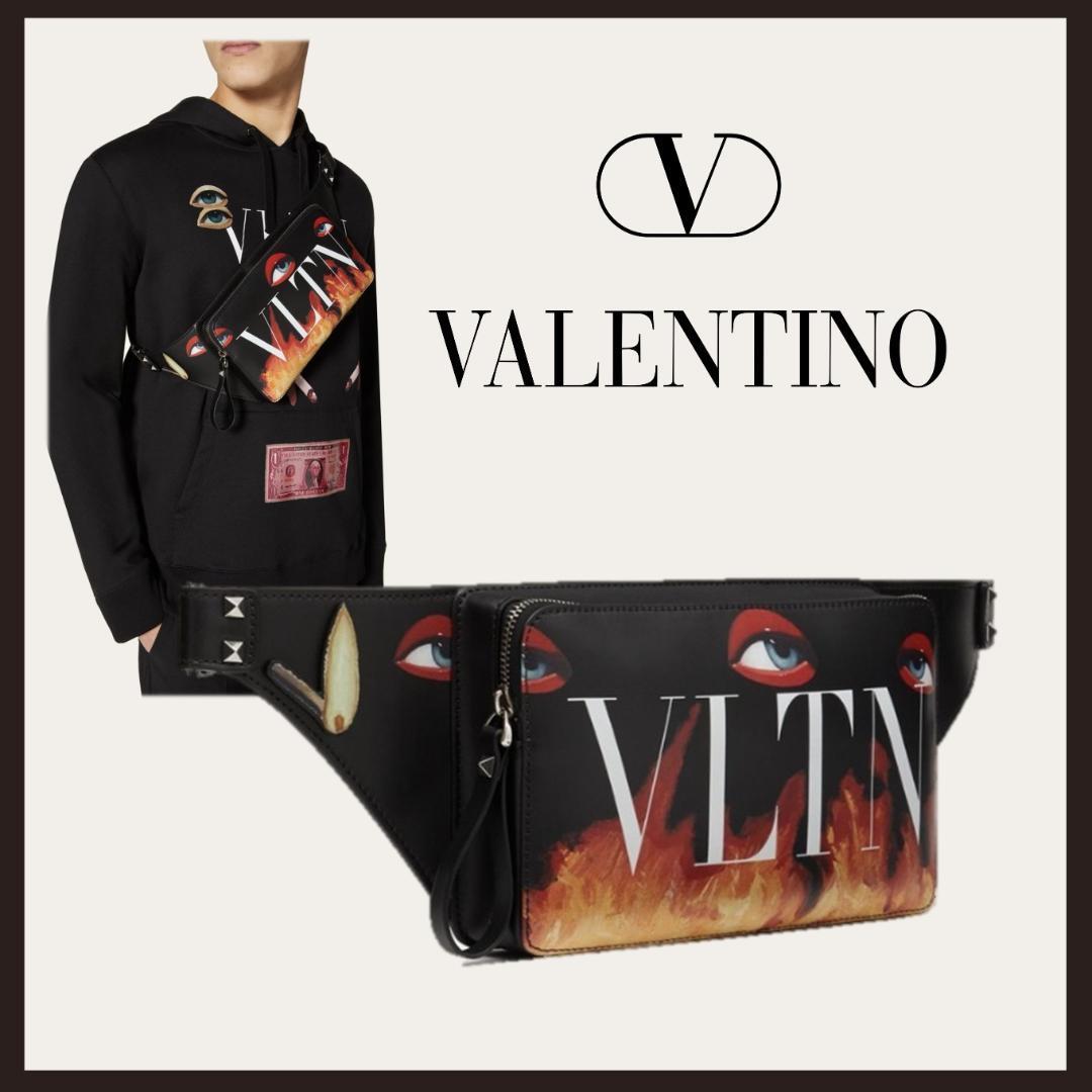 0* new goods unused VALENTINO ( Valentino )X VILLALBA collaboration body bag 0*