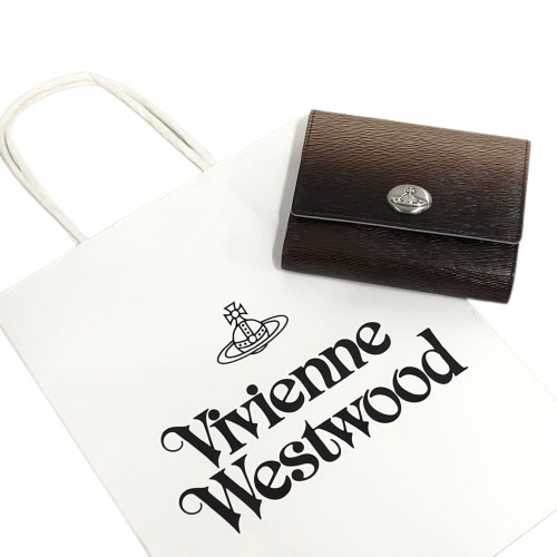 ○★新品 未使用 vivienne westwood NEW グラデーション 口金 二つ折り財布 がま口