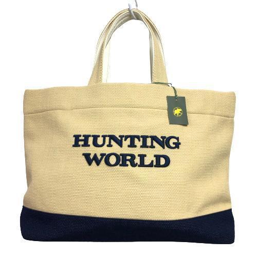 ○☆新品未使用 HUNTING WORLD AT アット イーズ トートバッグM-