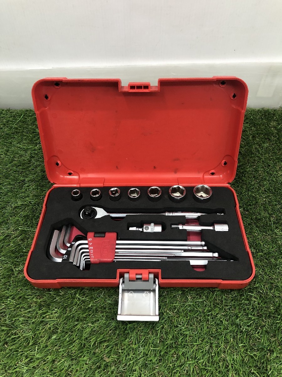 専門ショップ ツールセット 【中古品】トネ(TONE) 差込角9.5mm(3/8