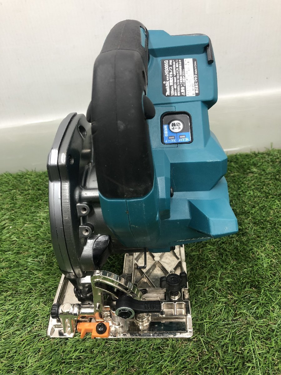 【中古品】★マキタ(Makita) 40Vmax １２５ミリ充電式マルノコ（青） HS005GZ　〇〇　IT2C0SFE33NS_画像3