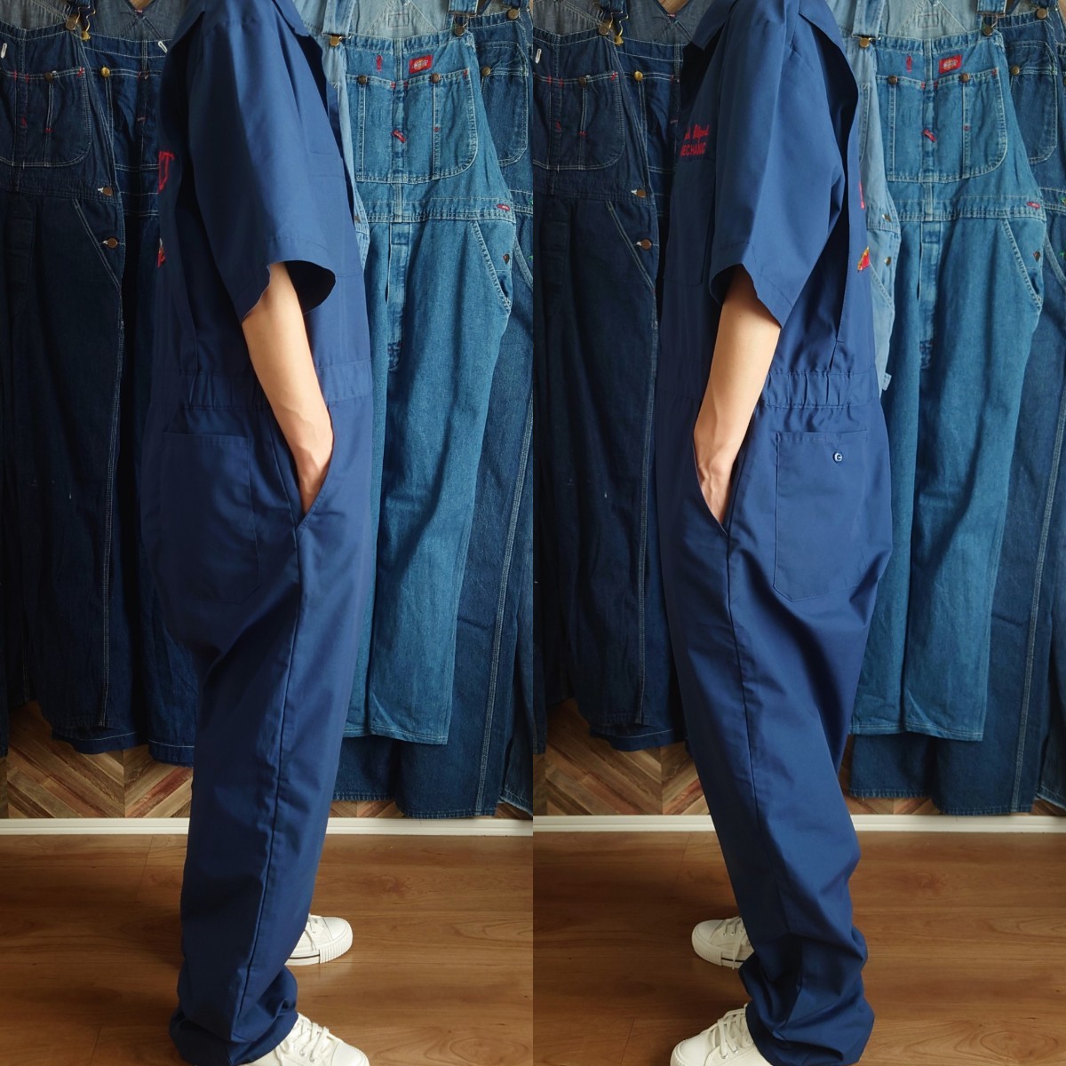 超目玉☆期間限定 Dickies ツナギ 半袖オールインワン ディッキーズ