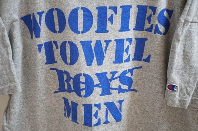 ★★ヴィンテージ CHAMPION Tシャツ WOOFIES TOWEL MEN 88/12タグ XXL_画像3