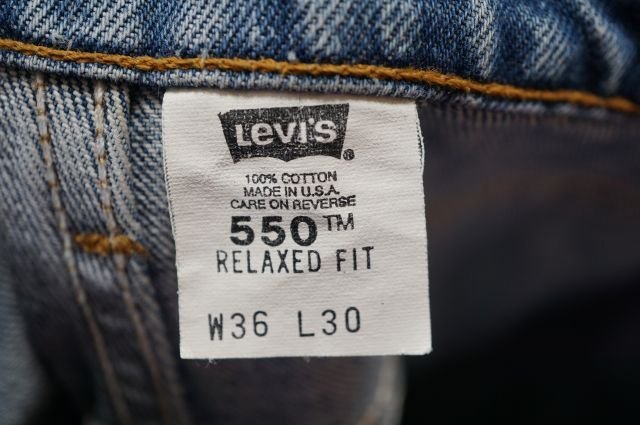 ∧LEVI'S 550-4891 RELAXED FIT / MADE IN USA ヴィンテージ_画像5