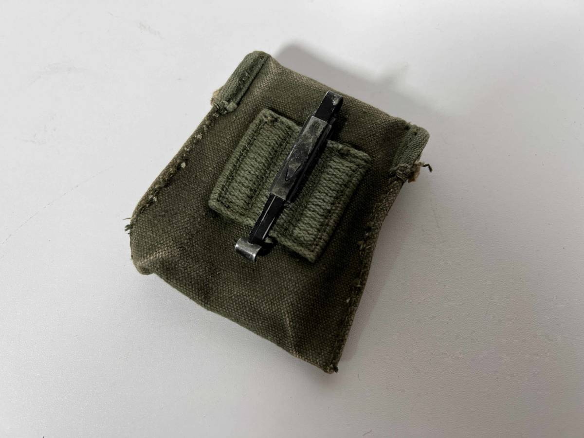 アメリカ軍　ベトナム戦争　陸軍　海兵隊　コンパス　M56コンパスポーチ　セット　方位磁石　実物　放出品　中古品　A_画像2