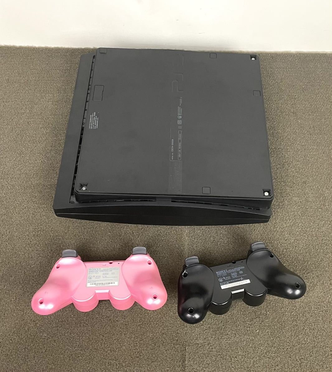 *PlayStation3 body 160GB (CECH-3000A) black pink PlayStation 3 PlayStation 3 PS3 box owner manual *