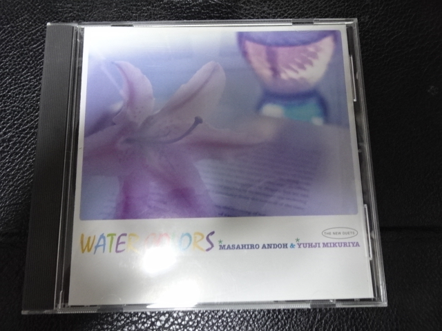 安藤まさひろ＆みくりや裕二「WATER COLORS」2000年VRCL-3015 T-SQUARE_画像1
