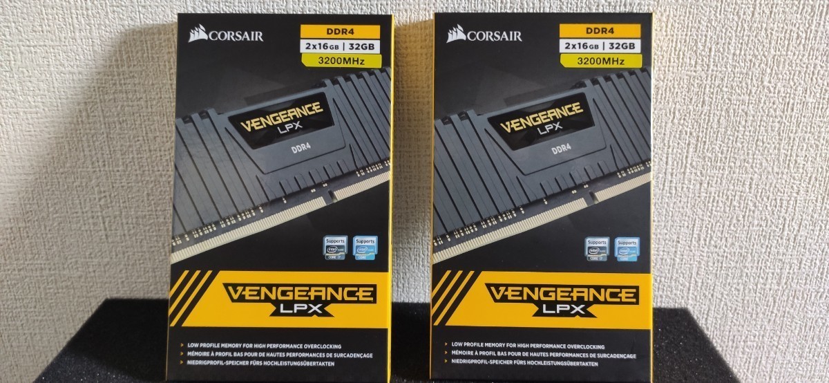 充実の品 ×2 32GB DDR4 【新品未使用】CORSAIR 64GB 送料無料